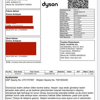 Dyson GEN5 Batarya Sorunu