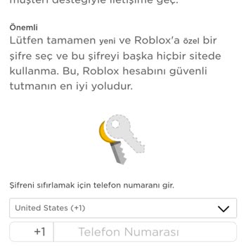 Roblox Aldığım Hesabıma Giriş Yapamıyorum