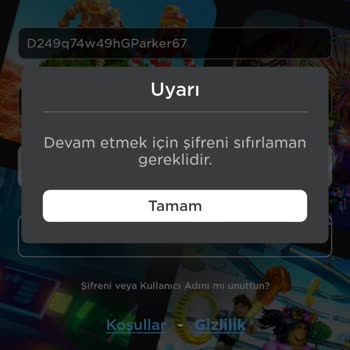 Roblox Aldığım Hesabıma Giriş Yapamıyorum