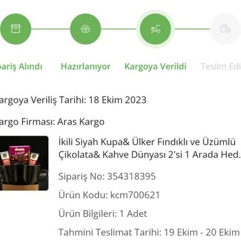 Aras Kargo Kargom Teslim Edilmedi