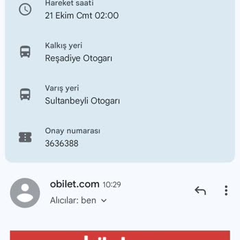 Obilet Bileti Kullanamadık İade Alamadık