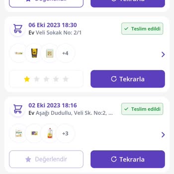 Getir Ürün Teslim Edilmemesi