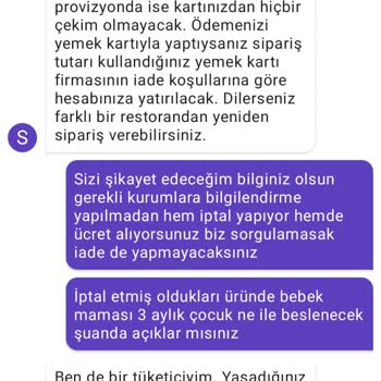 Getir Ürün Teslim Edilmemesi