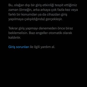 Twitter X Uygulaması Yedek Kod Sorunu!
