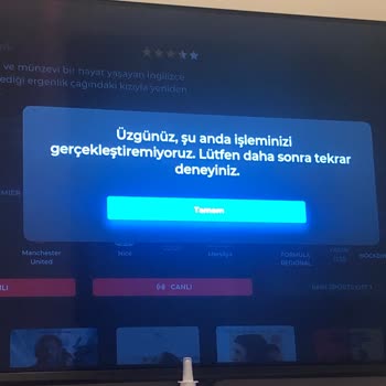 TOD Tv Hata Veriyor Daha Sonra Deneyin Diyor