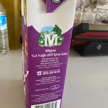 Aynes Gıda Üretimi Kutu Sütlerdeki Tehlike