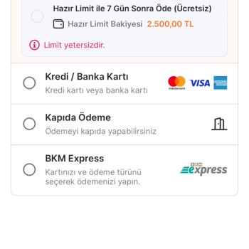 MoneyPay Açık Limit Kullanılmıyor
