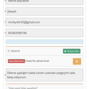 Passolig Paramı İade Et