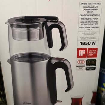 Arzum Çaycı Heptaze Ar3024 Demlik Camı Kırıldı.