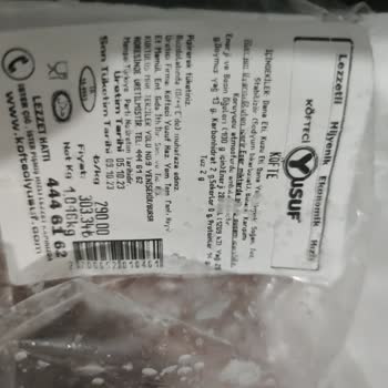 Köfteci Yusuf Kokmuş Bozulmuş Et