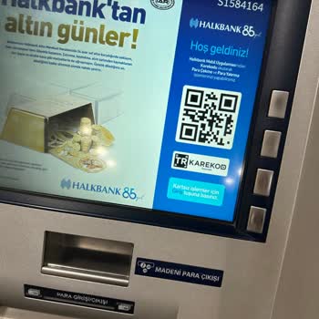 Ziraat Bankası Halkbank ATM Paramı Yuttu