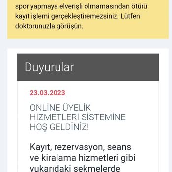 Spor İstanbul Rezervasyon Sorunu Düzeltilmesini Talep Ediyorum