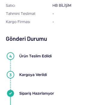Teknosa 4 Gündür Siparişim Gelmedi Hazırlanıyor Yazıyor