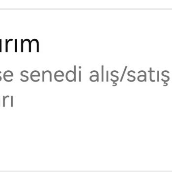 Garanti BBVA Hisse Senedi Alım Satım İşlemi İle İlgili Şikayet