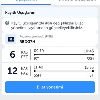 THY Savaş Dolayısıyla Bilet İptali