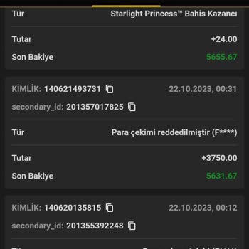 Pashagaming 5600 TL Olan Bakiyemi Sildi