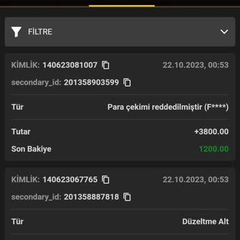 Pashagaming 5600 TL Olan Bakiyemi Sildi