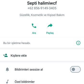 WhatsApp Üzerinden +62 Ülke Kodlu Mesaj