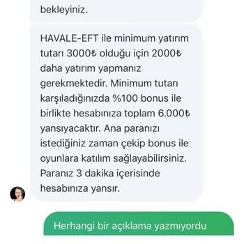 Betsl0 Yatırımı Hesabıma Aktarmıyor