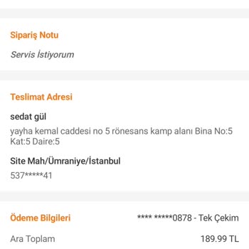 Trendyol Paramın Hesaba Yatırılamaması