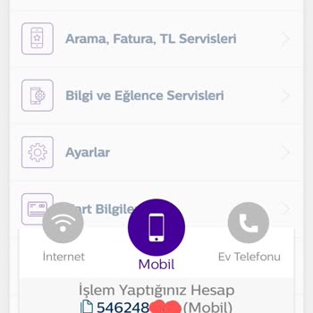Türk Telekom Mobil Hesap EKLE/ÇIKAR Sorunu