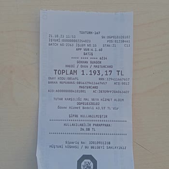 Tüvtürk Kredi Kartından Fazla Para Alınması