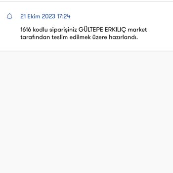 Şok Market Siparişimi Getirmiyor Müşteri Temsilcisi Sorun Çözmüyor