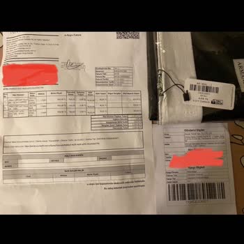 Armanda Şal Yanlış Eksik Ve Defolu Ürün