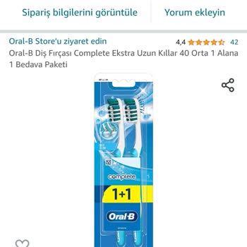 Oral - B Amazonda 1ALANA 1 Bedava Paket Yalanı!