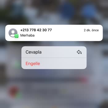 WhatsApp Yabancı Numara