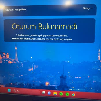 İBB - İstanbul Büyükşehir Belediyesi Wi-Fi Oturum Bulunamadı Hatası