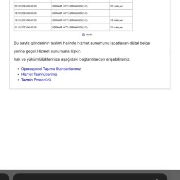 Aras Kargo Bekleme Süresinden Önce İadeye Yapılması