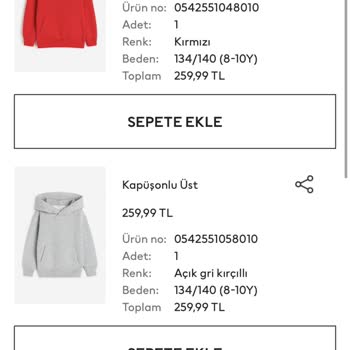 HM Siparişimi İptal Etti