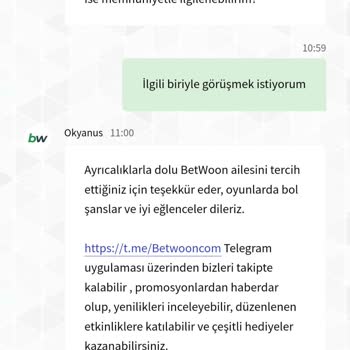 Betwoon Bakiyemi Sıfırladı Sorunun Çözülmesini İstiyorum