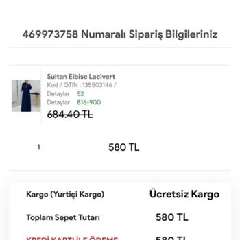 Zeynep Boutique (Zen Tesettür) 3 Aydır Elime Ulaşmayan Ürün