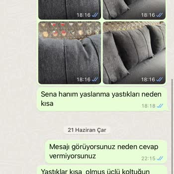 Startek Home Garden Bahçe Mobilyaları Eksik Hatalı Ürün Gönderildi