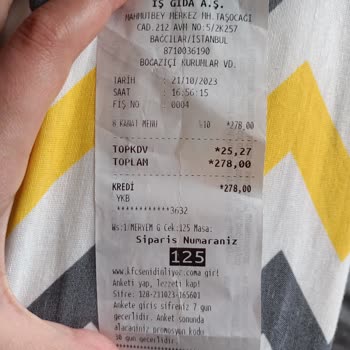 212 AVM De KFC Siparişin Yarım Saat Hazırlanması, Çalışanın Kötü Tavrı