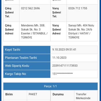 Sürat Kargo Kargom Elime Ulaşmadı