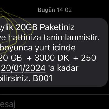 Türk Telekom Paket Ücreti Yanlışlığı