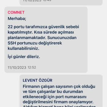 Comnet İnternet Sağlayıcısının Port Kapatma Saçmalığı