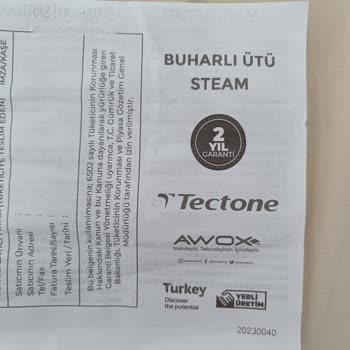 Awox Düşük Isıda Ki Ütünün Giysimi Yakması