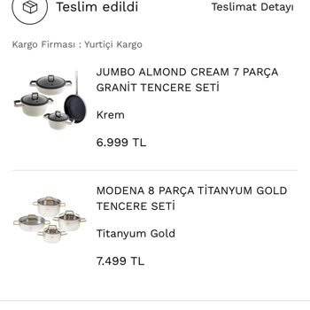 Karaca Ve Jumbo Defolu Tencere Seti Gönderdi Ama Değişim Yapmadı