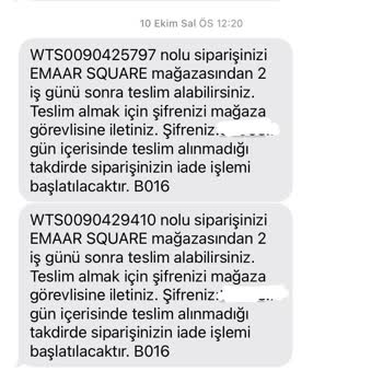 Watsons Siparişimin İptalini Sağlamıyor