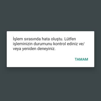 Nesine İşlem Sırasında Hata Kupon Yapamıyoruz