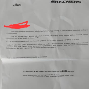 Skechers Firmasının Müşterilerine Yaşattığı Mağduriyet