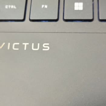HP Victus Yazı Silinmesi