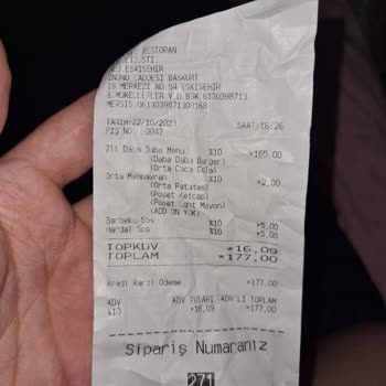 McDonald's Eksik Ve Hatalı Paketleme