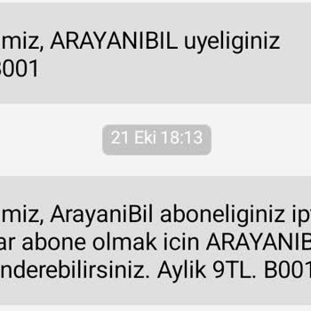 Bimcell Arayanı Bil Aboneliğimi Sebepsiz İptal Etti
