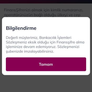 QNB Finansbank Sözleşme Eksik Uyarısı