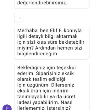 Getir Kafalarına Göre Eksik Getirilen Sipariş!